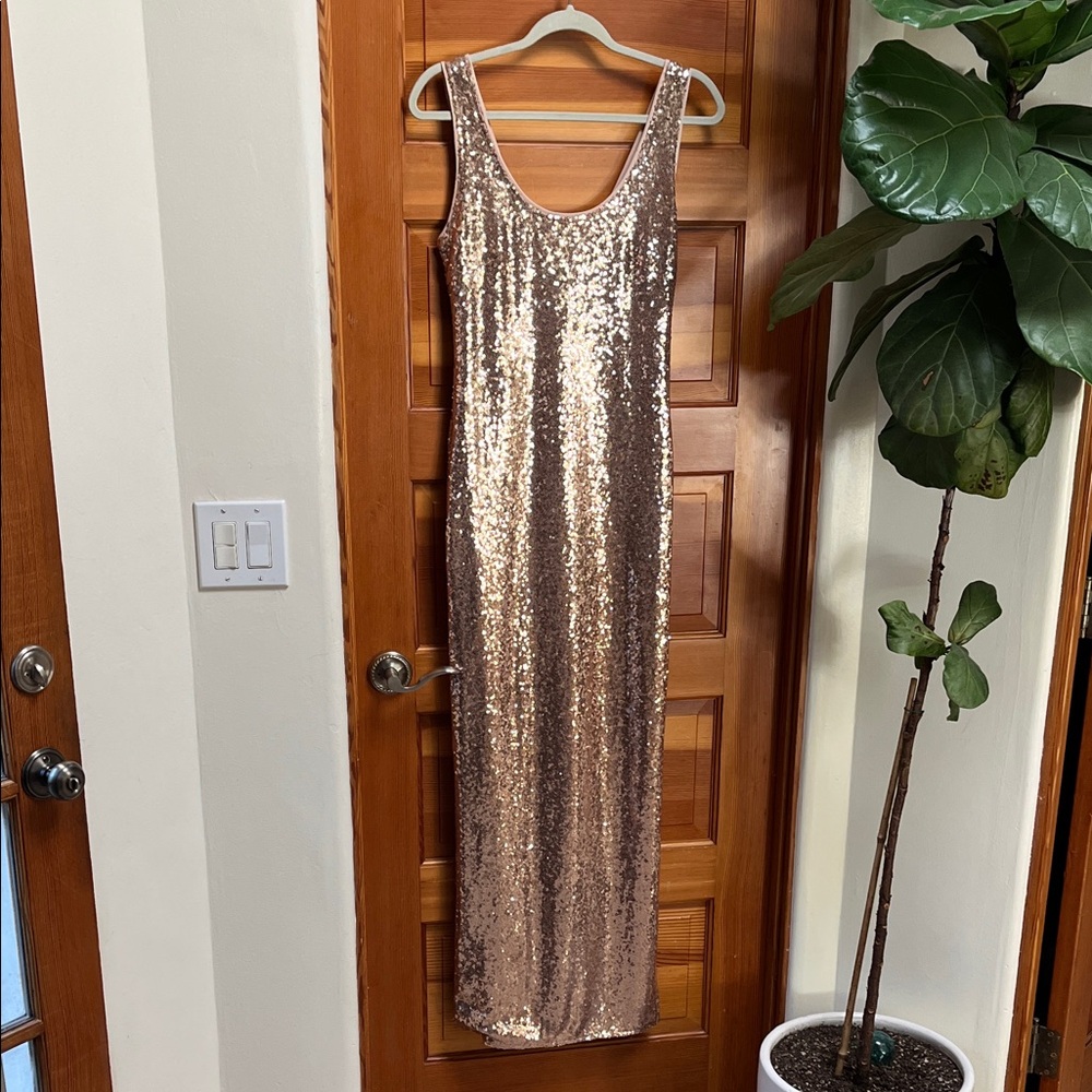 Sequin Sleeveless Dress